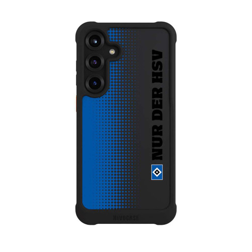Samsung Galaxy S25+  NIVOmax Nur der HSV - Rautenraster Blau - ohne Hintergrund