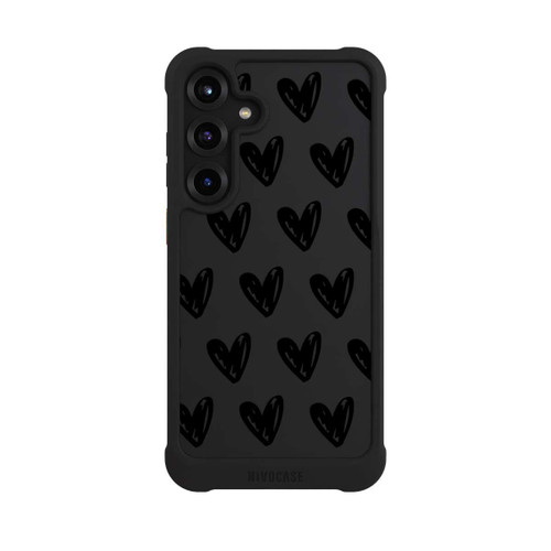 Samsung Galaxy S25+  NIVOmax Herzen Schwarz ohne Hintergrund
