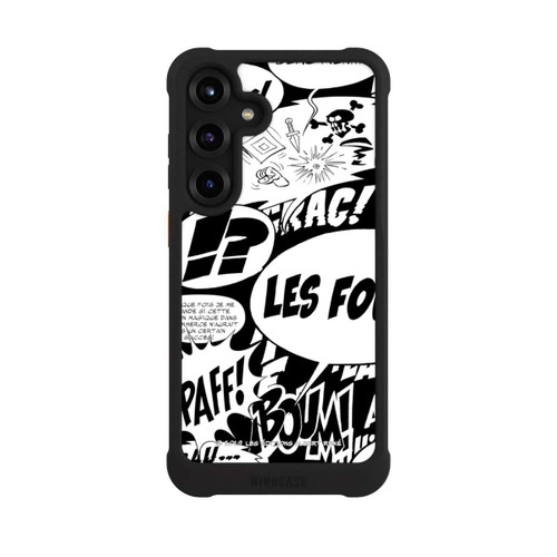 Samsung Galaxy S25+  NIVOmax Speech Bubbles Asterix Black