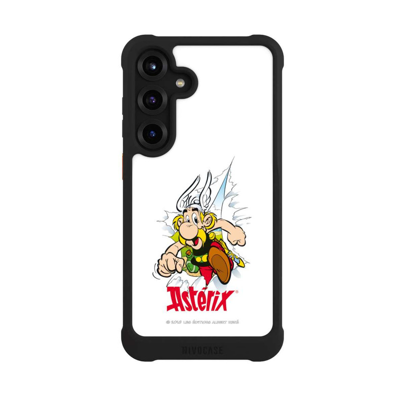 Galaxy S25 + NIVOmax Astérix Logo