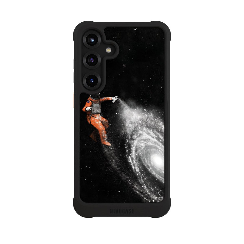 Galaxy S25 + NIVOmax Kunst im Weltraum
