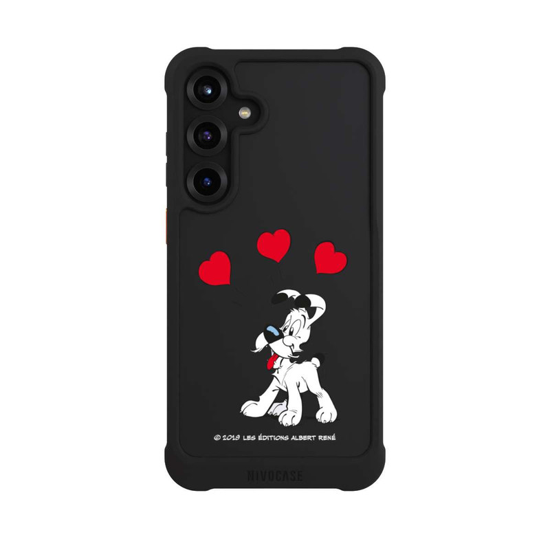 Galaxy S25 + NIVOmax Amour Idéfix Transparent