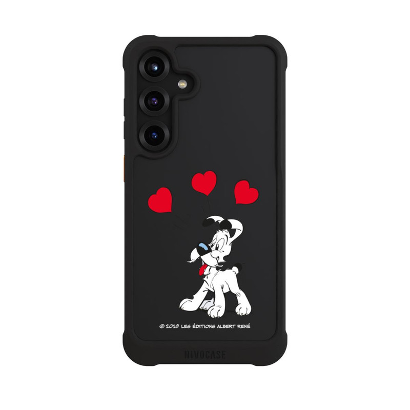 Galaxy S25 + NIVOmax Liebe Idefix Transparent