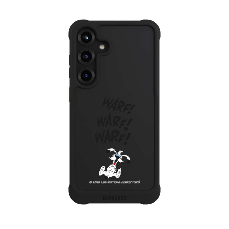 Galaxy S25 + NIVOmax Warf Warf Idefix Transparent