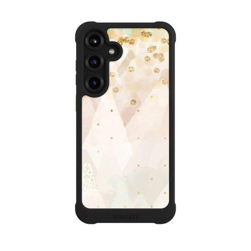 Samsung Galaxy S25+  NIVOmax Gold Glitter Snow Look