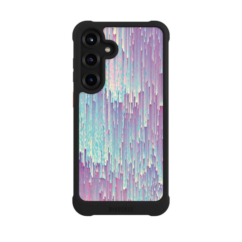 Galaxy S25 + NIVOmax Glitches irisés