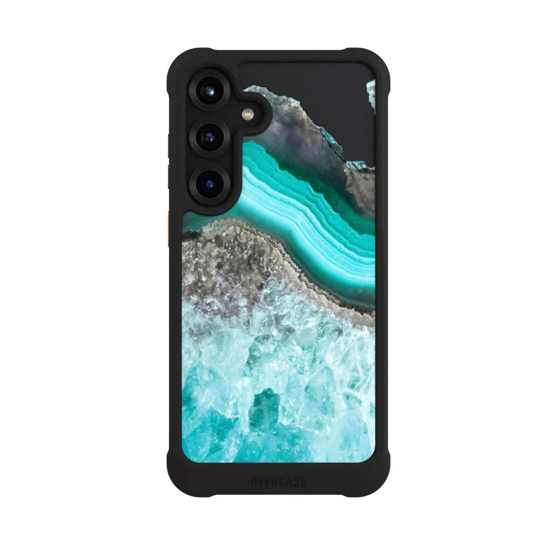 Galaxy S25 + NIVOmax Agate d'eau de mer
