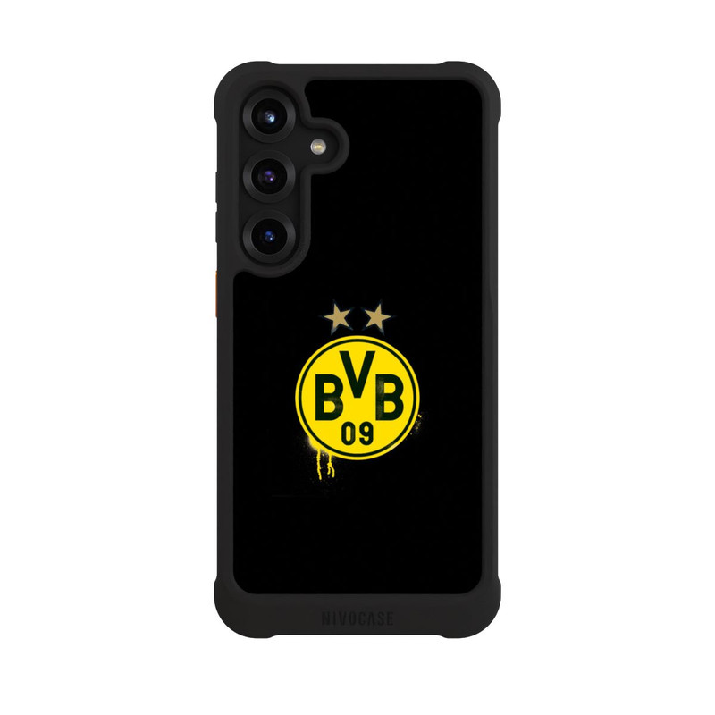 Galaxy S25 + NIVOmax Spraylogo 2 Sterne - BVB