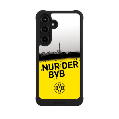 Samsung Galaxy S25+  NIVOmax Nur der BVB - Silhouette