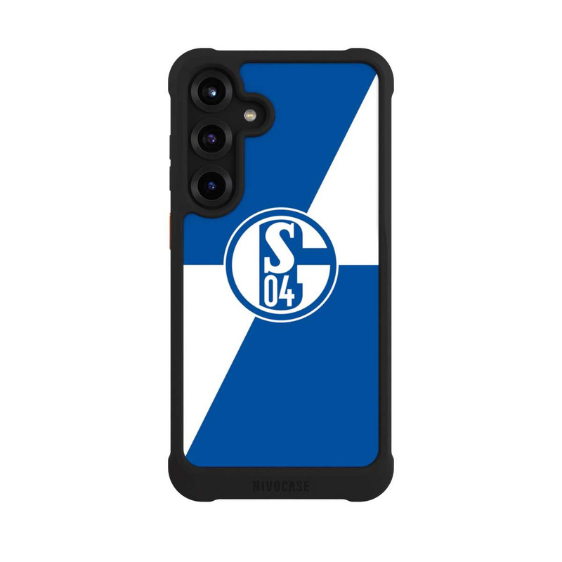 Galaxy S25 + NIVOmax Schalke 04 - Rauten