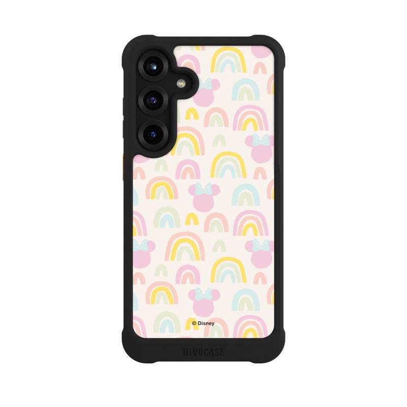 Galaxy S25 + NIVOmax Minnie Regenbogen Muster
