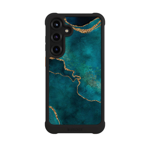 Samsung Galaxy S25+  NIVOmax Edelstein glänzend aquamarin