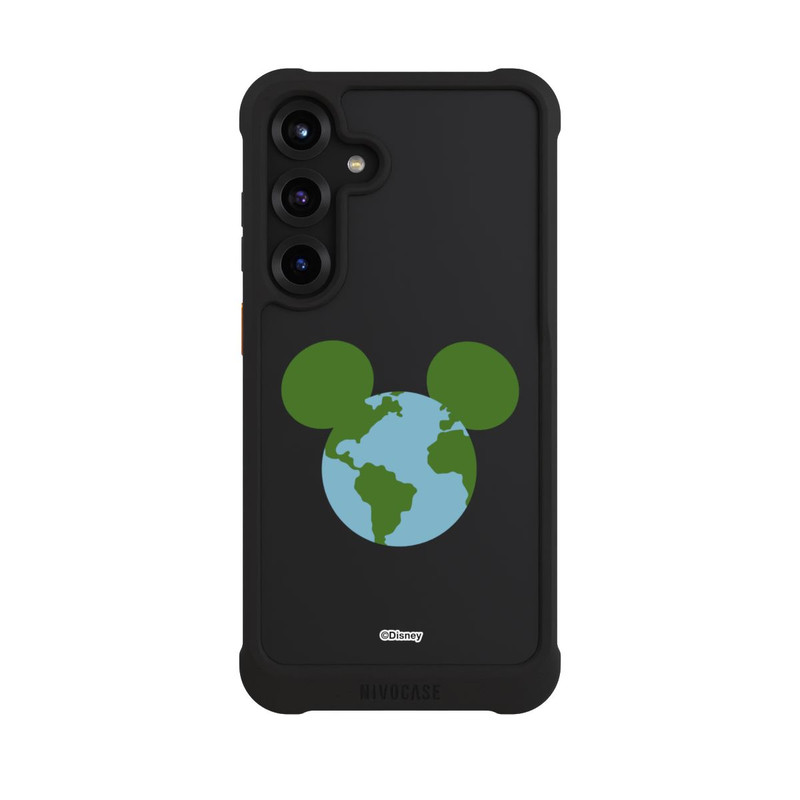 Galaxy S25 + NIVOmax Micky Erdkugel Transparent