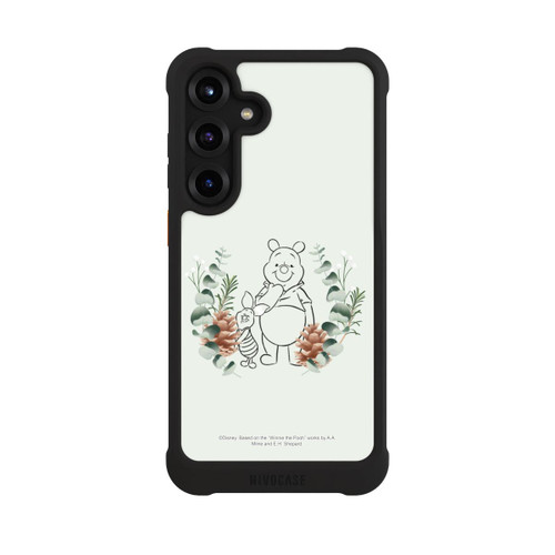 Samsung Galaxy S25+  NIVOmax Grüne Liebe Puuh und Ferkel