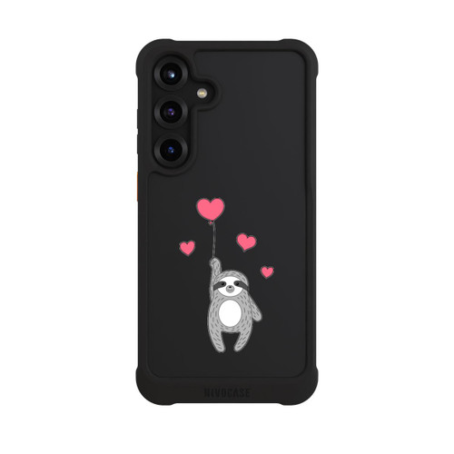Samsung Galaxy S25+  NIVOmax Love Sloth Transparent