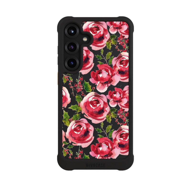 Galaxy S25 + NIVOmax Roses transparent