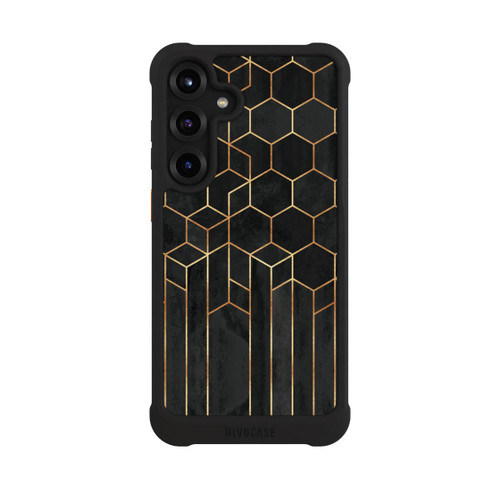 Samsung Galaxy S25+  NIVOmax Schwarze Sechsecke