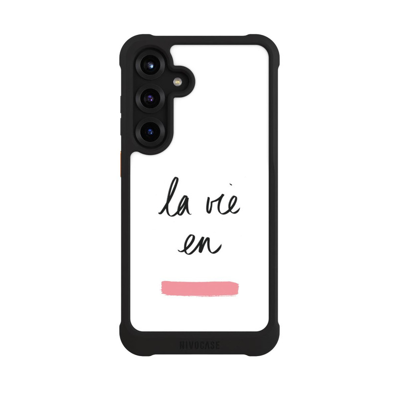 Galaxy S25 + NIVOmax La Vie en Rosa