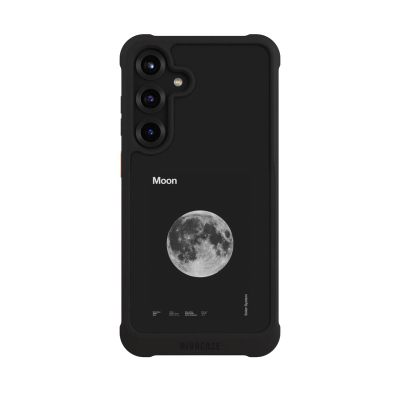 Galaxy S25 + NIVOmax Solar System Mond