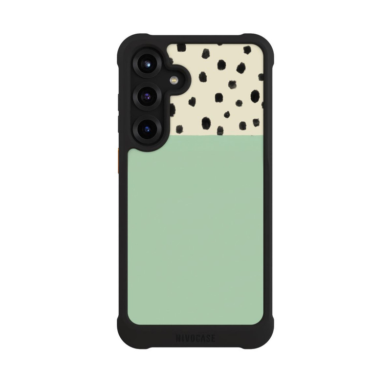 Galaxy S25 + NIVOmax Punkte und Boho