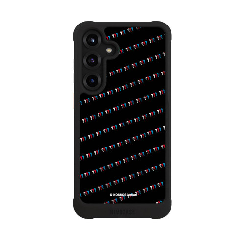 Samsung Galaxy S25+  NIVOmax Drei Fragezeichen Muster Schräg