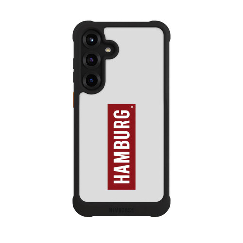 Samsung Galaxy S25+  NIVOmax HSV Hamburg Rot Weiss