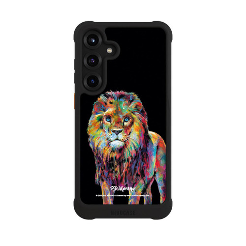 Samsung Galaxy S25+  NIVOmax Löwe Bunte Kunst von P.D. Moreno
