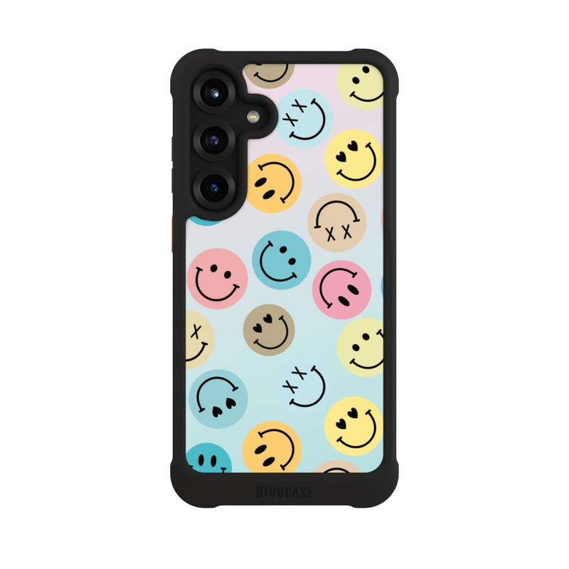 Galaxy S25 + NIVOmax Emotes le Rose & Bleu
