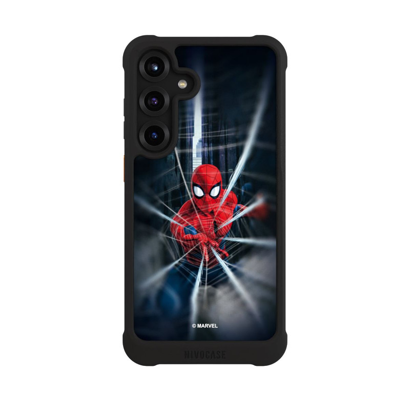 Galaxy S25 + NIVOmax Toile Spider-Man