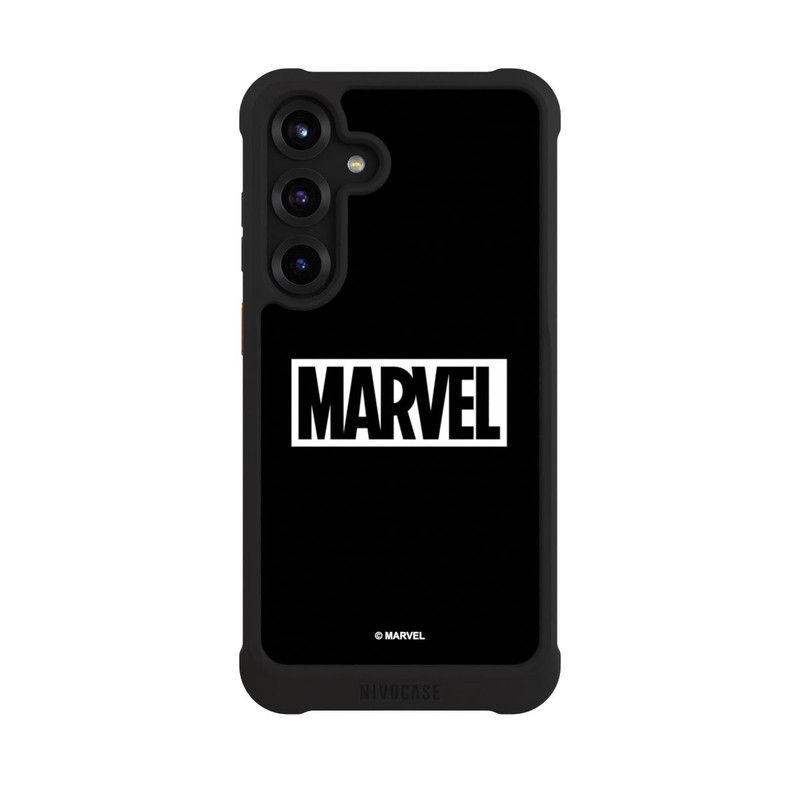 Galaxy S25 + NIVOmax Marvel Logo Black