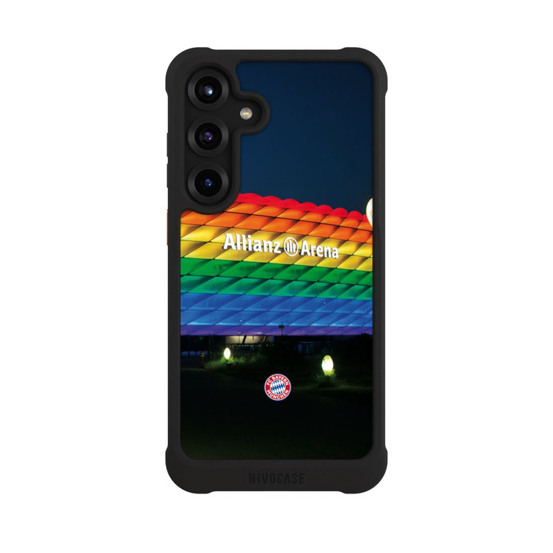 Galaxy S25 + NIVOmax Allianz Arena Rainbow