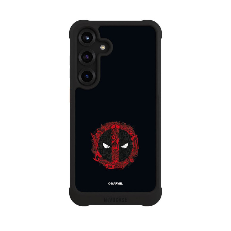 Galaxy S25 + NIVOmax Deadpool Logo