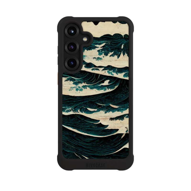 Galaxy S25 + NIVOmax Vagues sauvages