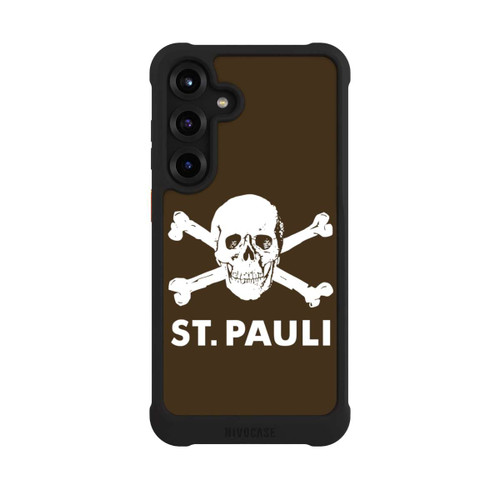 Samsung Galaxy S25+  NIVOmax FC St. Pauli Logo Braun
