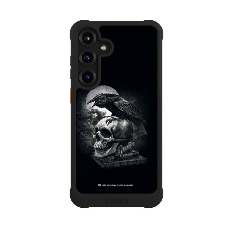 Galaxy S25 + NIVOmax Poe's Raven
