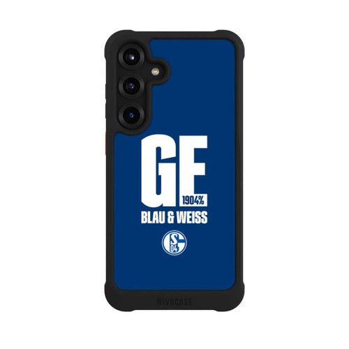 Samsung Galaxy S25+  NIVOmax S04 GE Blau &amp; Weiss