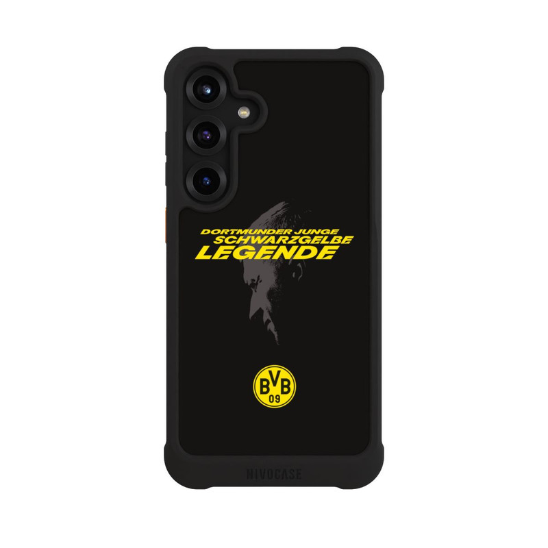 Galaxy S25 + NIVOmax Danke Marco Schwarzgelbe Legende