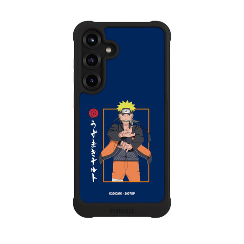 Samsung Galaxy S25+  NIVOmax Naruto Kampfposition Blau