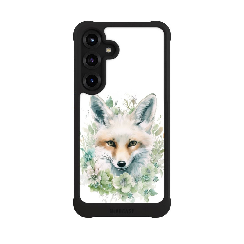 Galaxy S25 + NIVOmax Fuchs blumig
