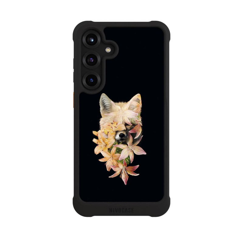 Galaxy S25 + NIVOmax Blumen-Fuchs