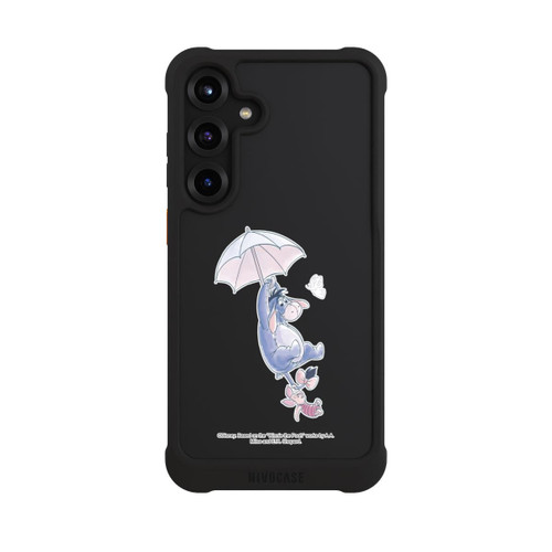 Samsung Galaxy S25+  NIVOmax Winnie Pooh Eeyeore Find Happiness Transparent