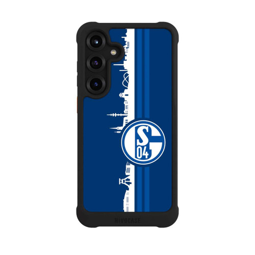 Samsung Galaxy S25+  NIVOmax Schalke 04 Skyline Blau