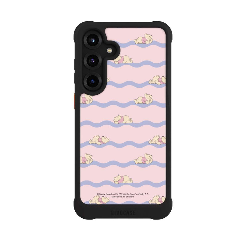 Galaxy S25 + NIVOmax Winnie the Pooh Pink Waves
