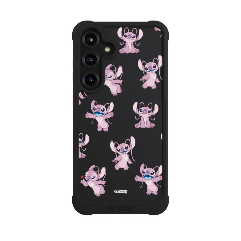 Galaxy S25 + NIVOmax Angel Faces Pattern Transparent