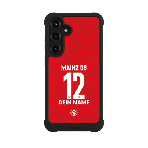 Samsung Galaxy S25+  NIVOmax Mainz 05 Trikot Personalisierbar 25-26