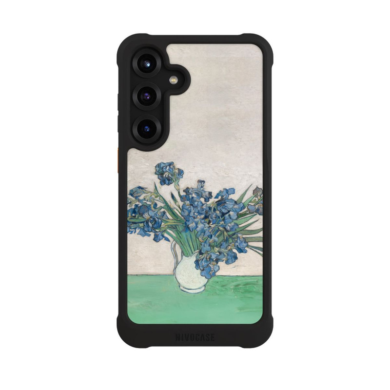 Galaxy S25 + NIVOmax Irises, by Vincent Van Gogh