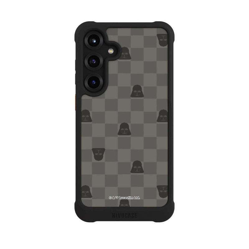 Galaxy S25 + NIVOmax Darth Vader Chessboard Pattern Black