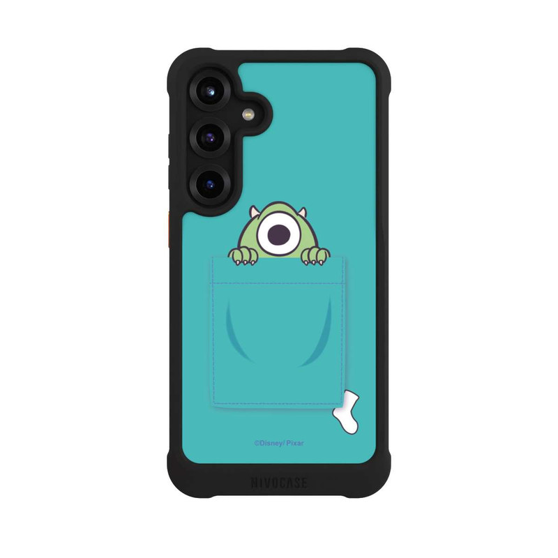 Galaxy S25 + NIVOmax Monster AG P Green Background