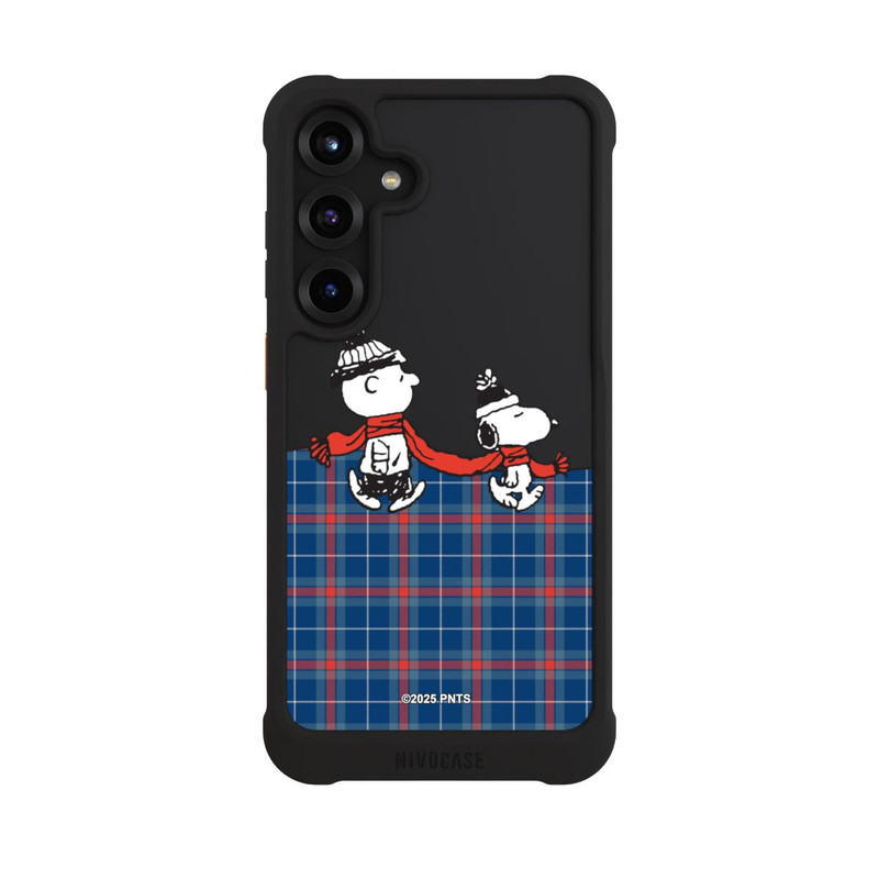 Galaxy S25 + NIVOmax Peanuts Weihnachtspulli Transparent