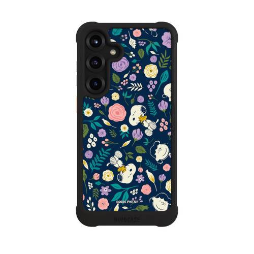 Samsung Galaxy S25+  NIVOmax Peanuts Dark Flower Pattern